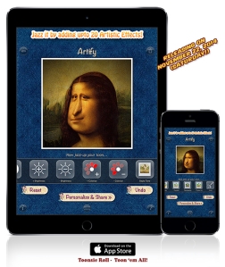Toonsie Roll - A Free Caricature Maker App for iPhone and iPad that lets you create expressive caricatures by observing and tapping.